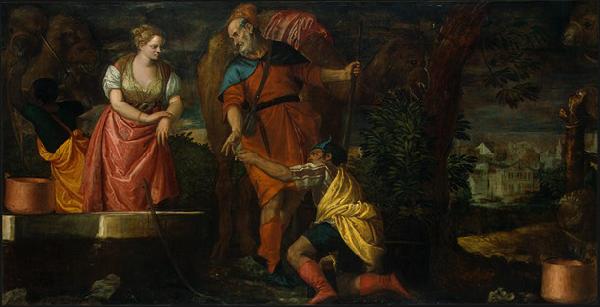 Paolo Veronese Rebecca at the Well Germany oil painting art